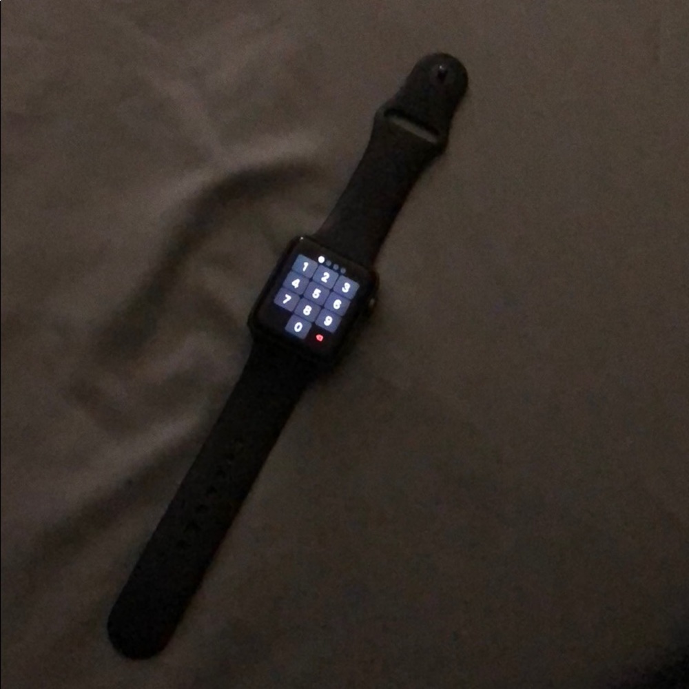 Apple Watch Series 3 with charger